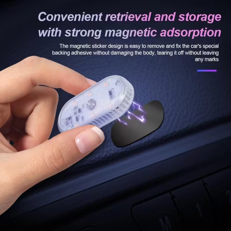 Touch LED Footwell Lights (2PC) with Gradient Glow | AutoLuma™