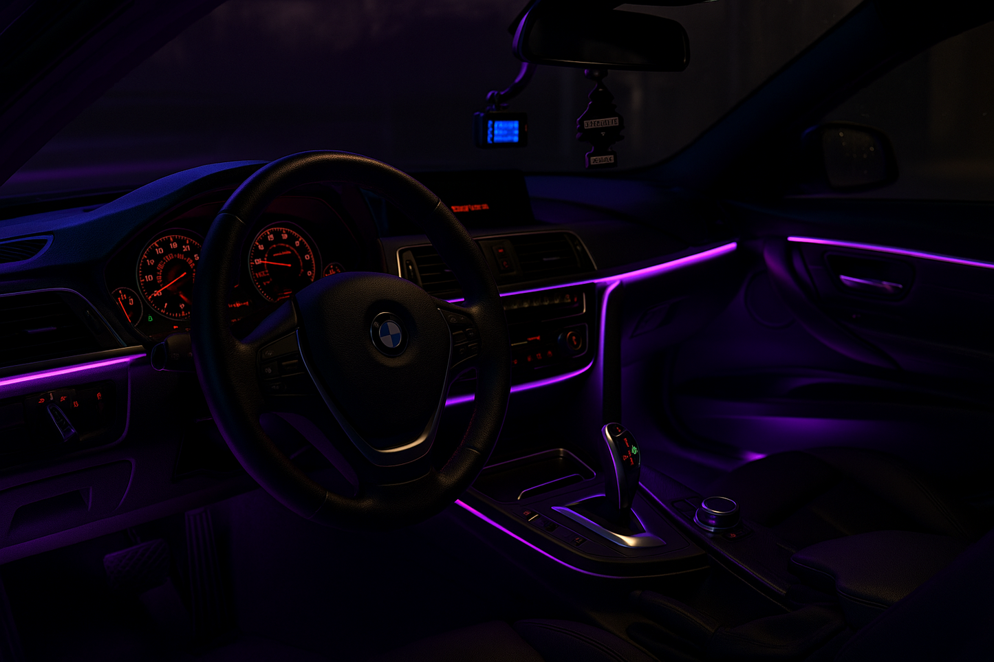 7-Color Ambient Car Lighting Kit | AutoLuma™