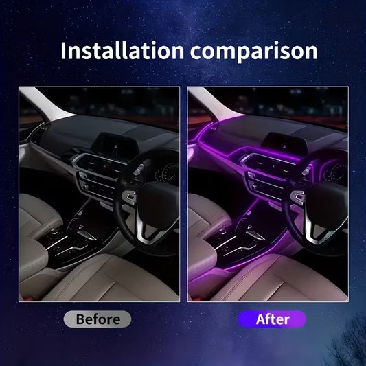 7-Color Ambient Car Lighting Kit | AutoLuma™