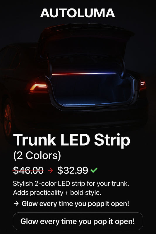 2-Color Trunk LED Strip Light | AutoLuma™
