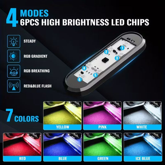 RGB Projector Lights (2PC) | AutoLuma™