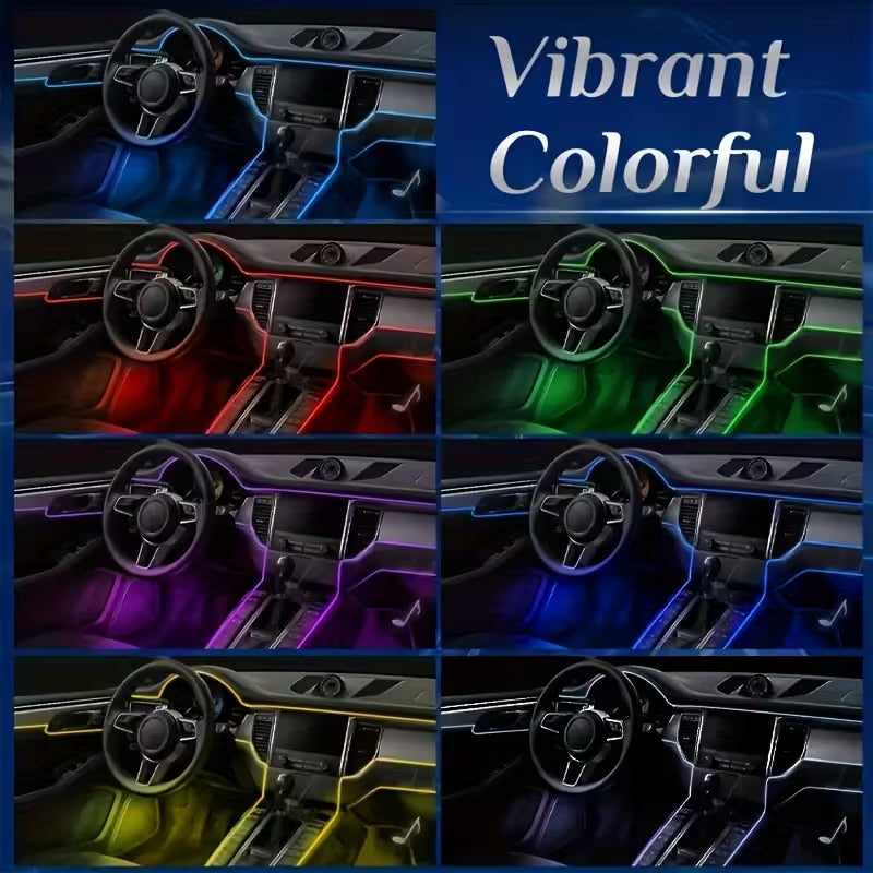 7-Color Ambient Car Lighting Kit | AutoLuma™